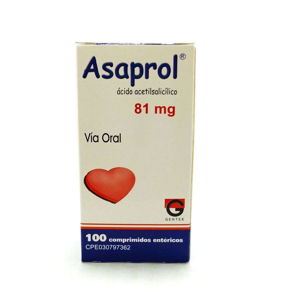 ASAPROL 81MG X 100TAB LETI