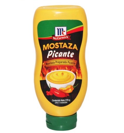 MOSTAZA MCCORMICK 270GR PICANTE