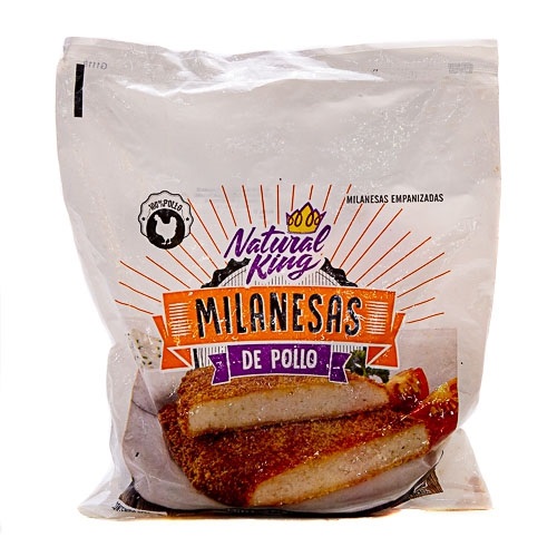 MILANESA NATURAL KING DE POLLO 4X107GR
