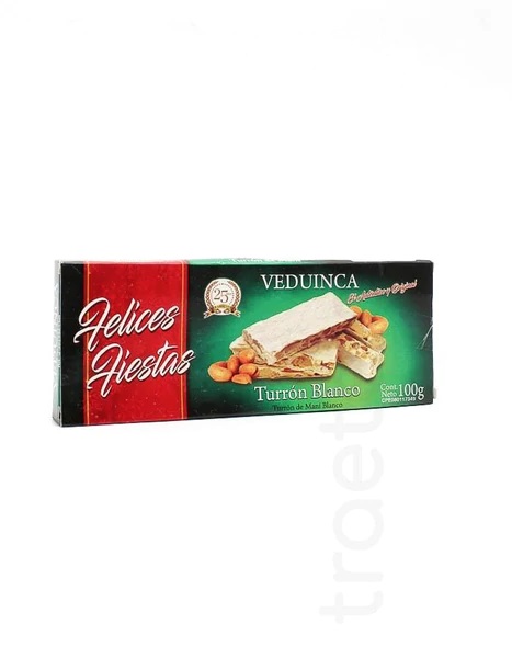 TURRON VEDUINCA NAVIDEÑO 100GR MANI