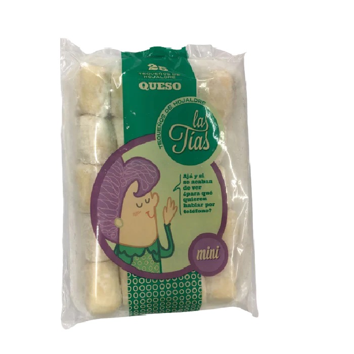 TEQUEÑOS LAS TIAS 25UND QUESO