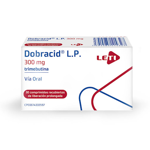 DOBRACID LP 300MG X 30TAB TRIMEBUTINA LETI