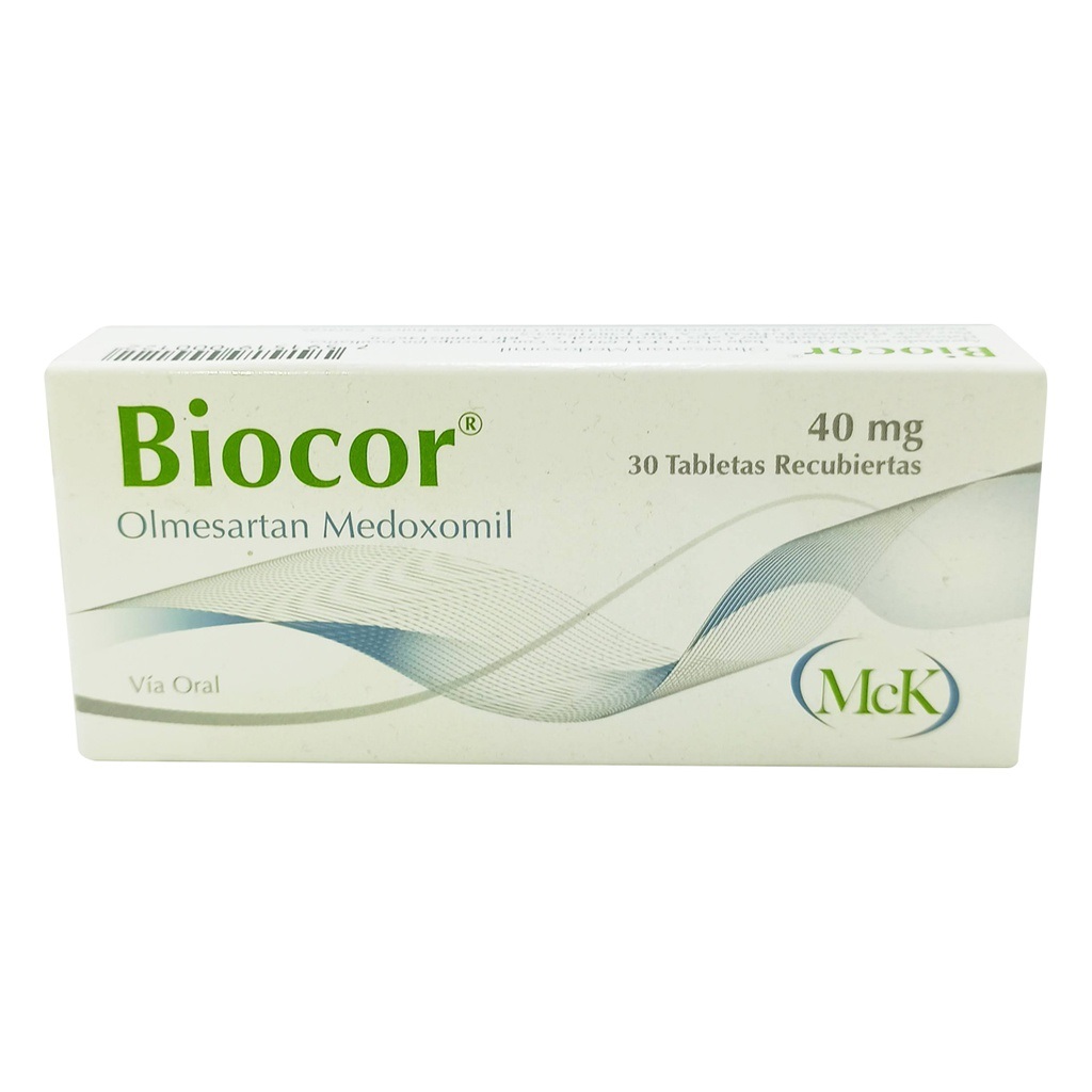 BIOCOR 40MG X 30TABL OLMESARTAN CALOX