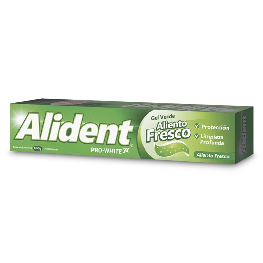 CREMA DENTAL ALIDENT 100GR GEL VERDE