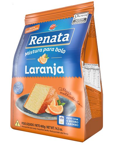 MEZCLA DE TORTA RENATA 400GR NARANJA