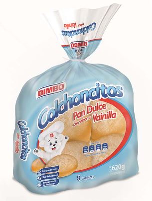 PAN DULCE BIMBO 8UND VAINILLA
