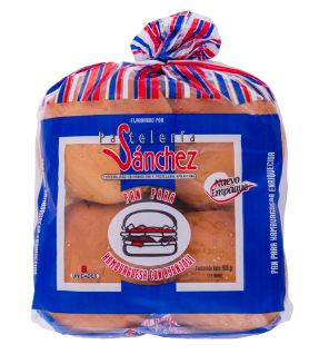 PAN HAMBURGUESA SANCHEZ 12UND 700GR