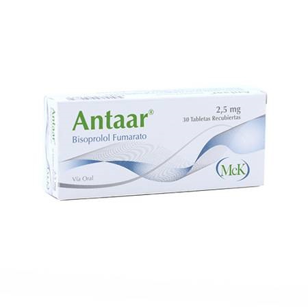ANTAAR 2,5MG X 30TABLETAS MCK