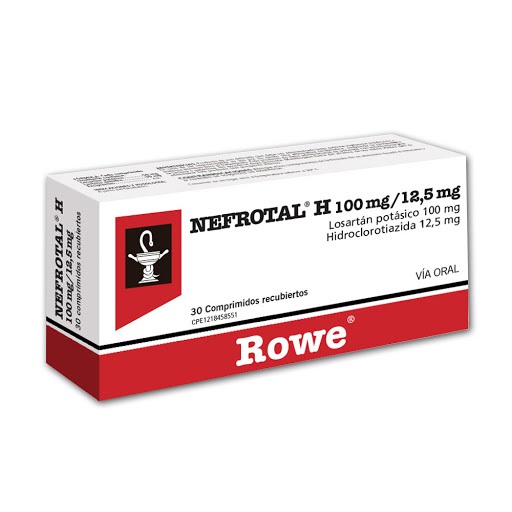 NEFROTAL H 100MG 12,5 X 30TAB