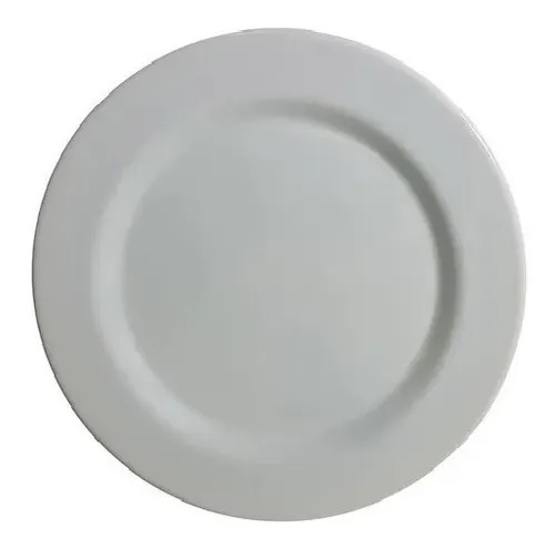 PLATO DE MELAMINE BCO 25.3 CM JB-1476