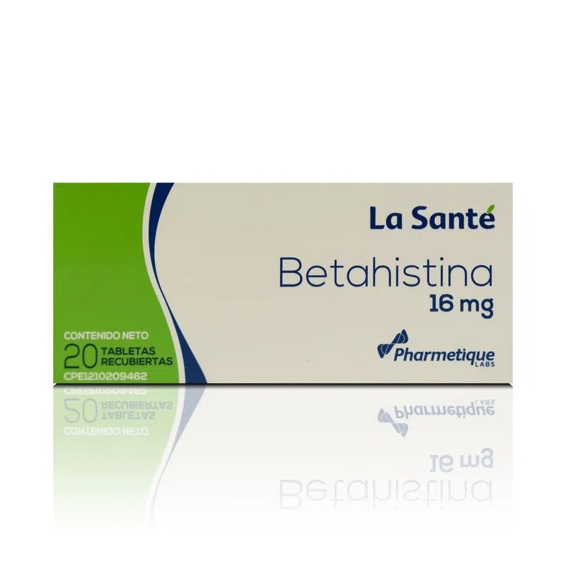 BETAHISTINA ELTER 16MG X 20TAB