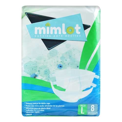 PAÑALES DE ADULTO MIMLOT L 8UND