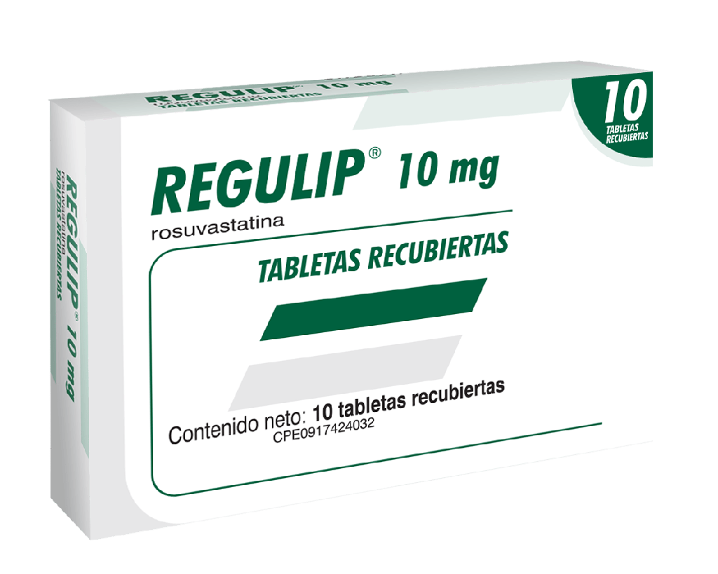 REGULIP 10MG X 10TAB FARMA