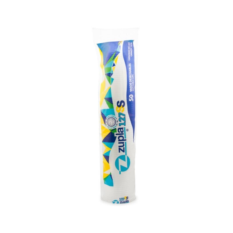 VASOS ZUPLA 12OZ X 50UND
