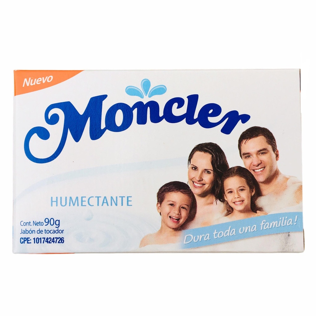 JABON MONCLER 90GR BLANCO
