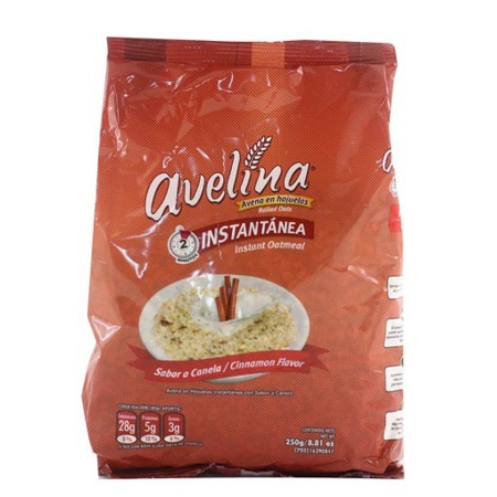 AVENA AVELINA 250 GRS INSTANTANEA CANELA