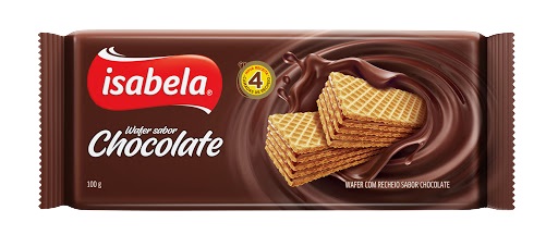 WAFER ISABELA 100GR CHOCOLATE