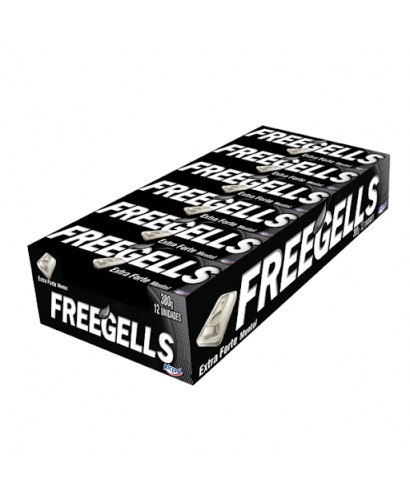 CARAMELOS FREEGELLS EXTRA FUERTE 27.9GR***