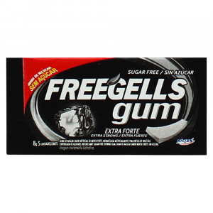 CHICLETS FREEGELLS 8GR EXTRAFUERTE***