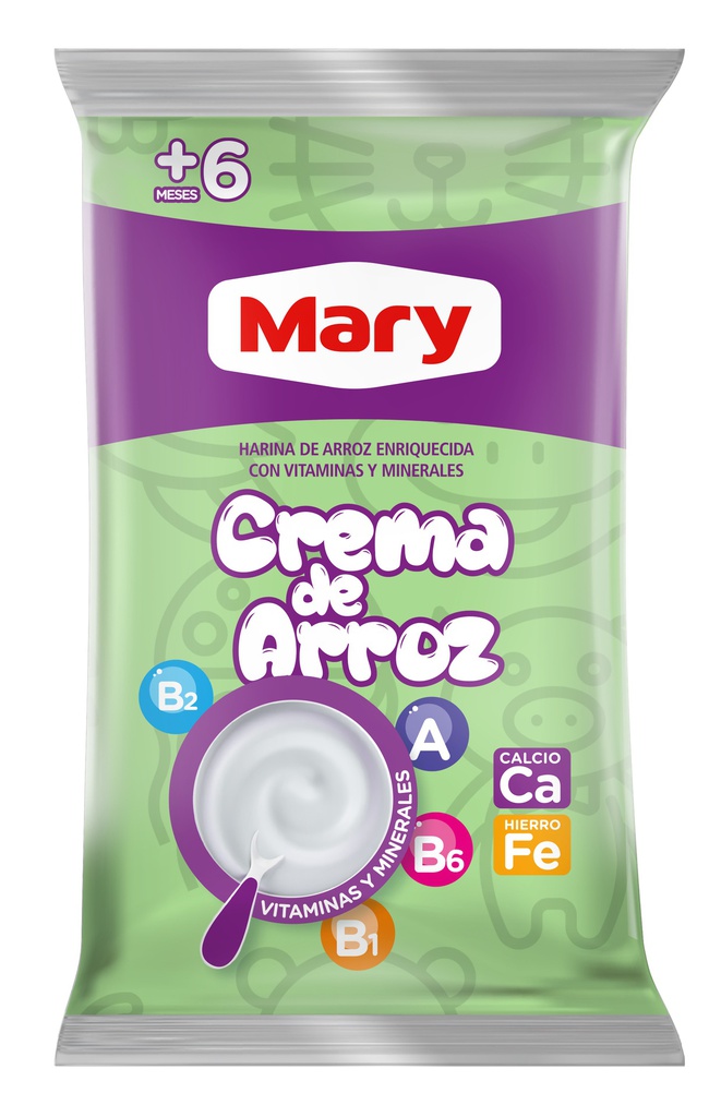 CREMA DE ARROZ MARY  450GR BOLSA