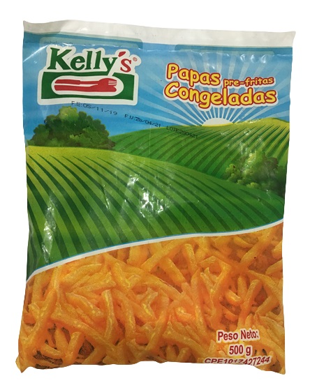 BASTONES DE PAPAS KELLYS 500GR PREFRITA