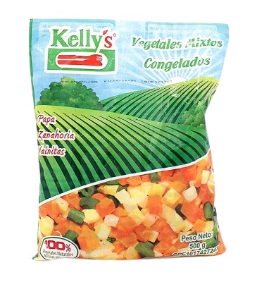 VEGETALES KELLYS 500GR MIXTOS