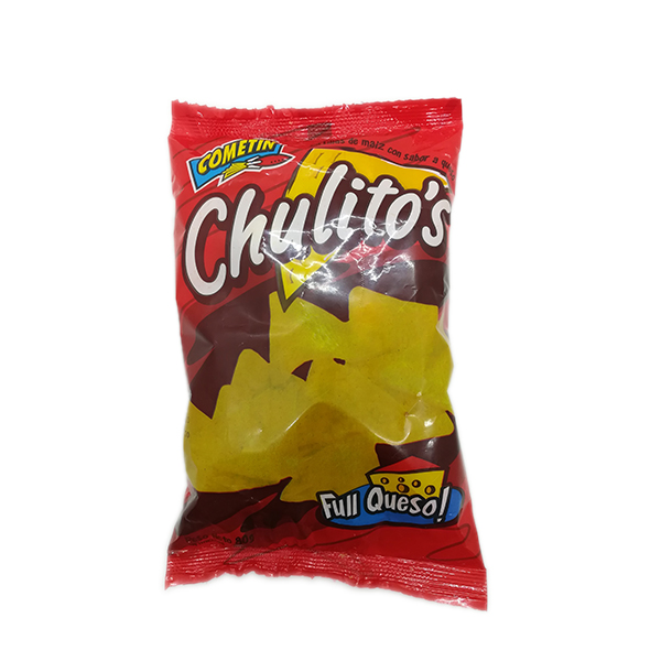 CHULITOS COMETIN FULL QUESO 80GR