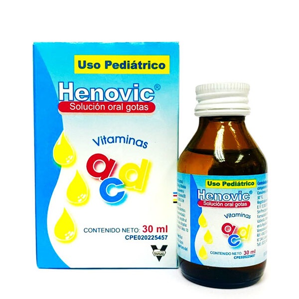 HENOVIC GOTAS PEDIATRICAS 30ML
