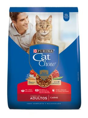 ALIMENTO P/GATO CAT CHOW 500GR CARNE ADULTO