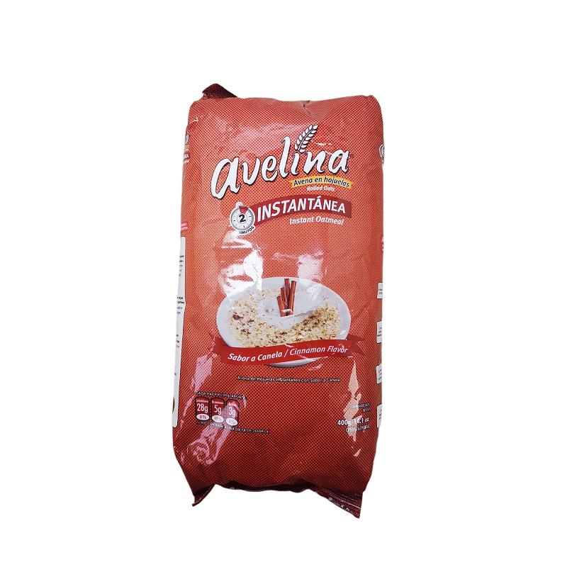 AVENA AVELINA 400GRS INSTANTANEA CANELA