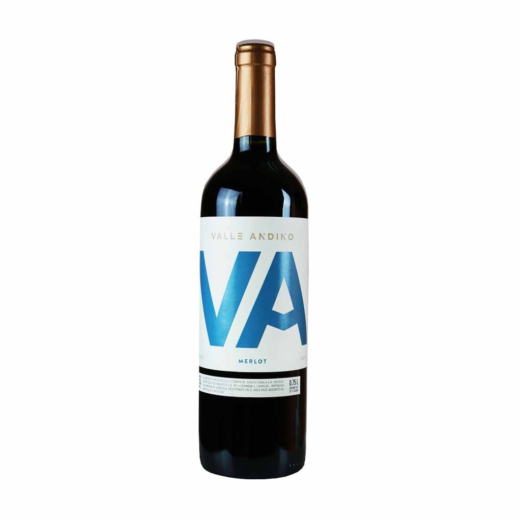 VINO VALLE ANDINO 0.75LT MERLOT