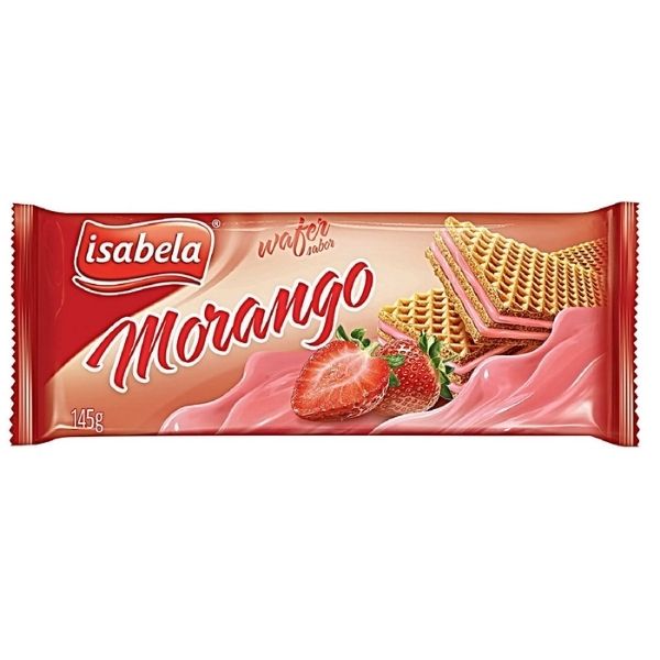 WAFER ISABELA 100GRS FRESA