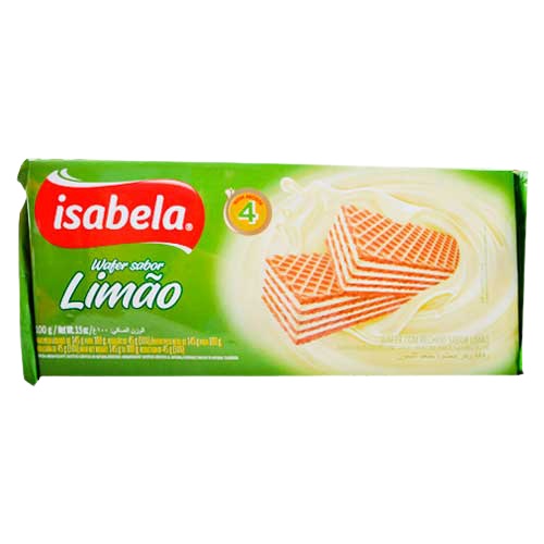 WAFER ISABELA 100GRS LIMON