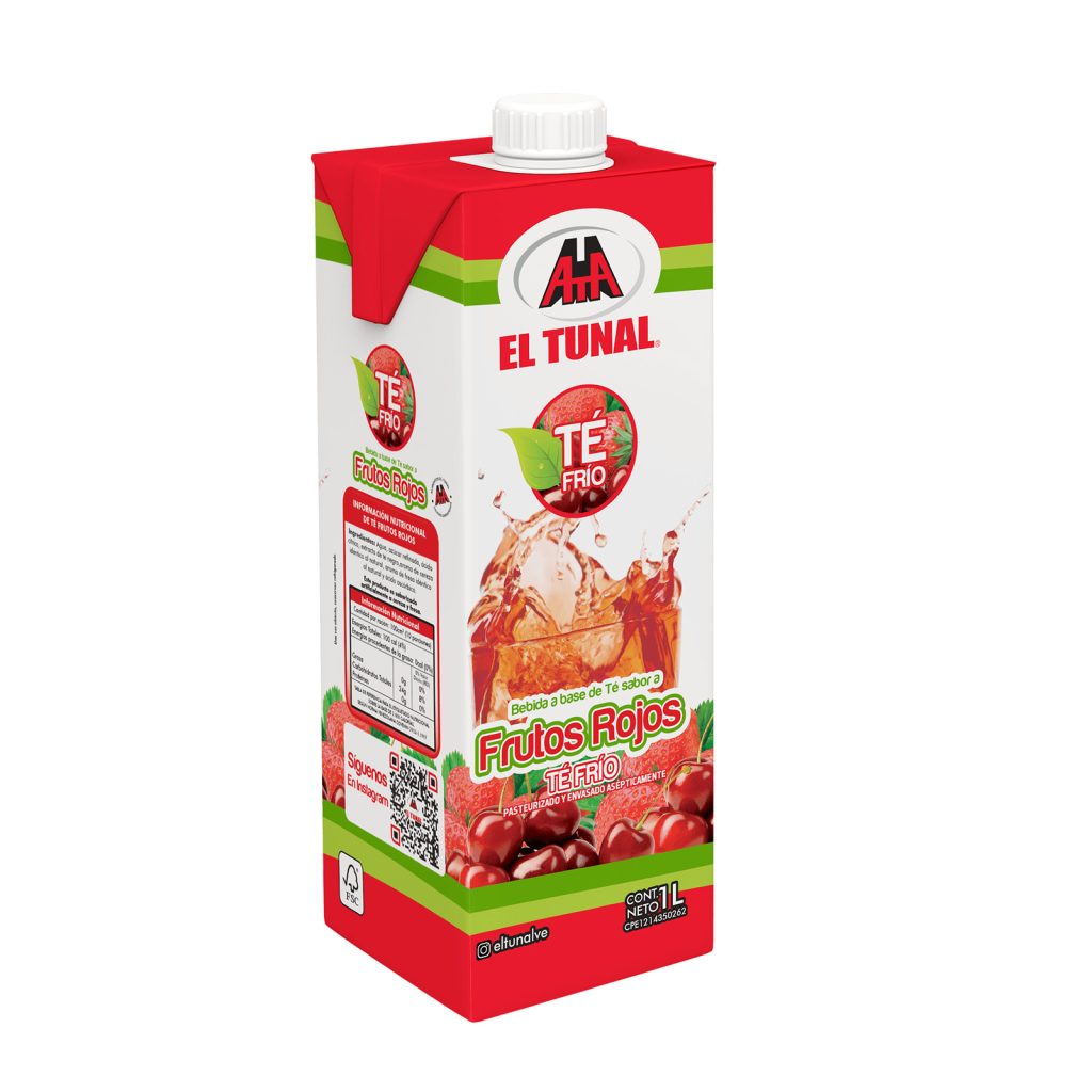 TE EL TUNAL 1LT FRUTOS ROJOS UHT