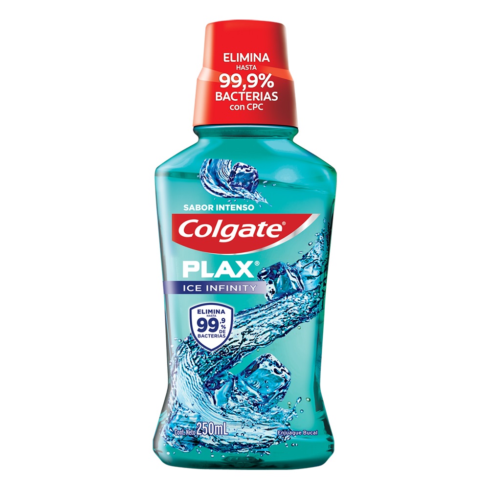 ENJUAGUE BUCAL COLGATE 250ML PLAX ICE IN