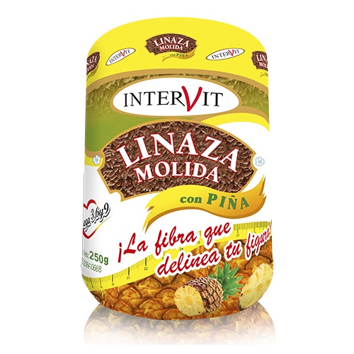 LINAZA MOLIDA INTERVIT 250GRS CON PIÑA