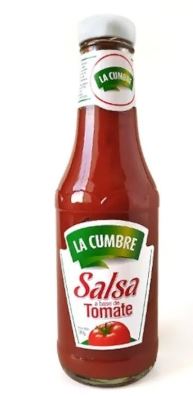 SALSA LA CUMBRE 380GR A BASE DE TOMATE