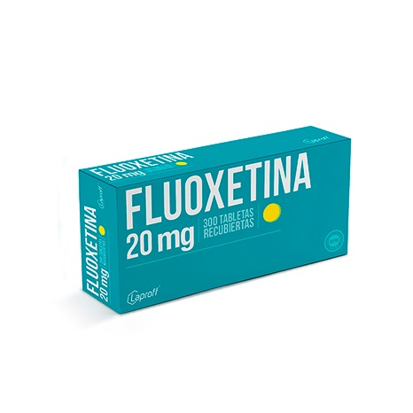 FLUOXETINA 20MG X 10TAB BLISTER LAPROFF***