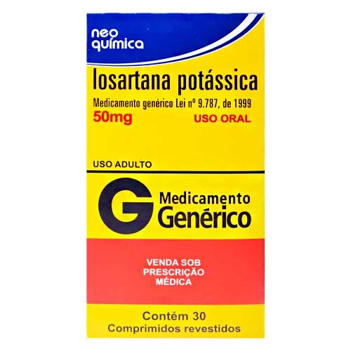 LOSARTAN POTASICO 50MG X 30TAB NEOQUIMICA