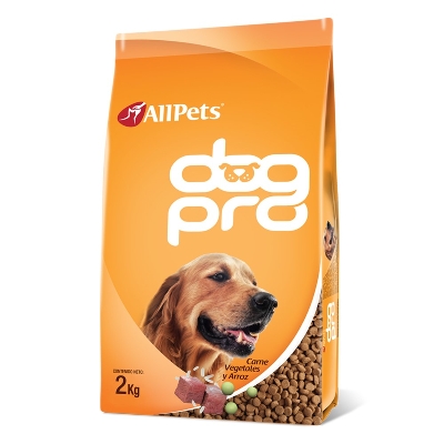 ALIMENTO P/PERROS DOG PRO 2KG CAR/ARR/CE