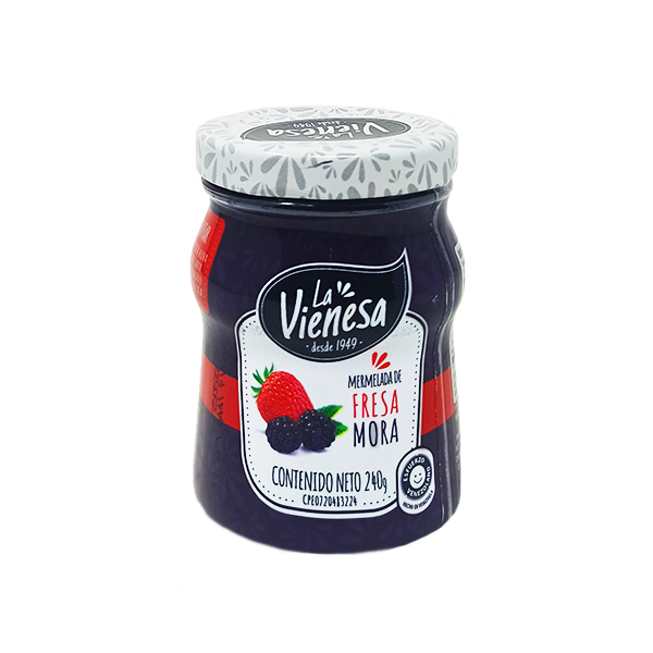 MERMELADA LA VIENESA 240GR DE FRESA