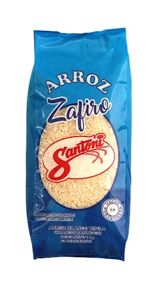 ARROZ SANTONI 1KG ZAFIRO TIPO 1