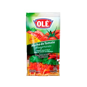 SALSA OLE 340GR PARA PASTA ALBAHACA POUCH