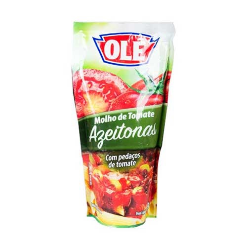 PASTA DE TOMATE OLE 340GR ACEITUNAS POUCH