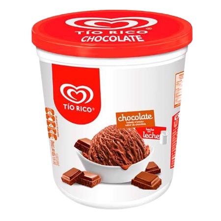 HELADO TIO RICO 850ML CHOCOLATE