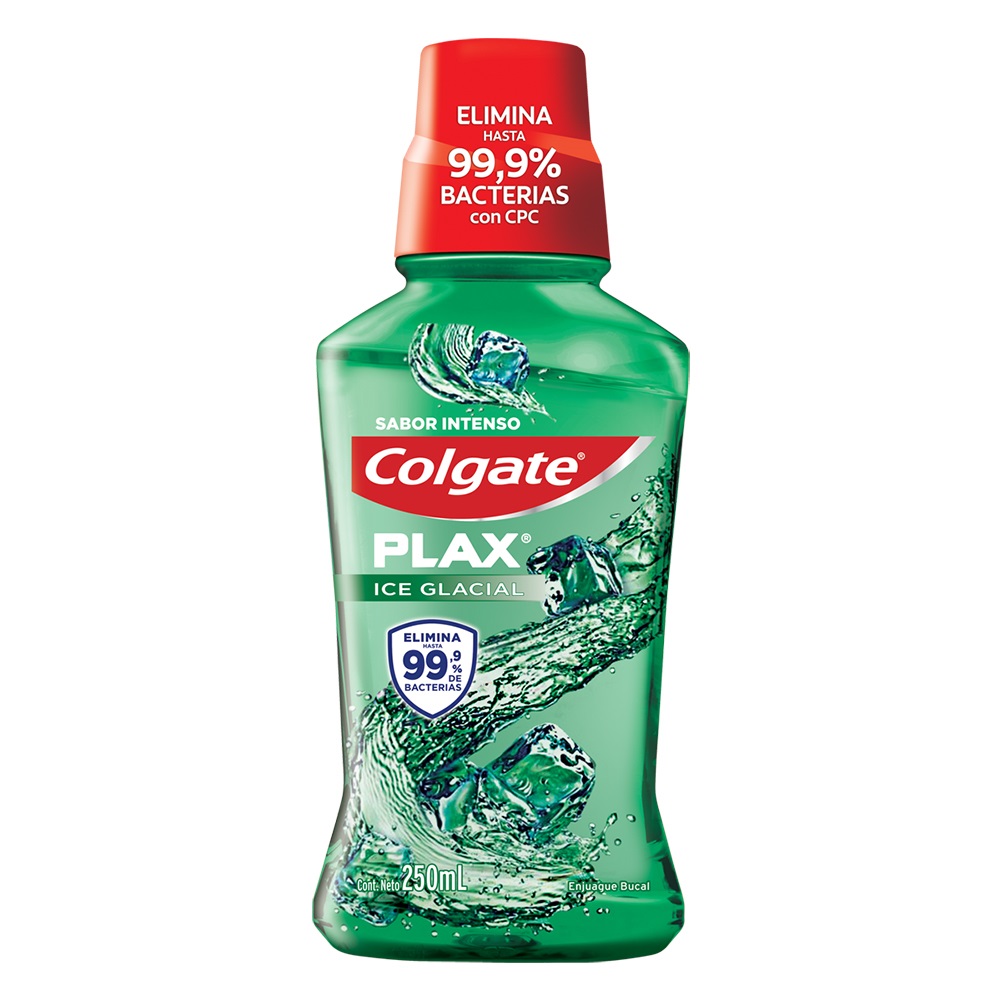 ENJUAGUE BUCAL COLGATE 250ML PLAX ICE GLACIAL