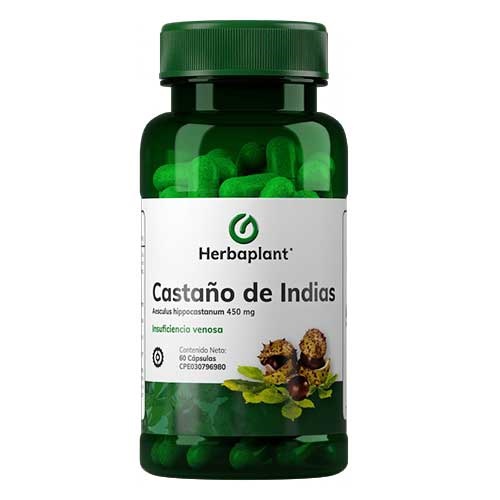 CASTANO DE INDIAS 450MG X 60CAPS HERBAPLANT