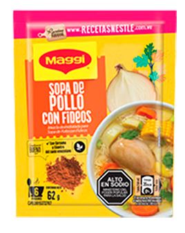 SOPA MAGGI 62GR POLLO CON FIDEO
