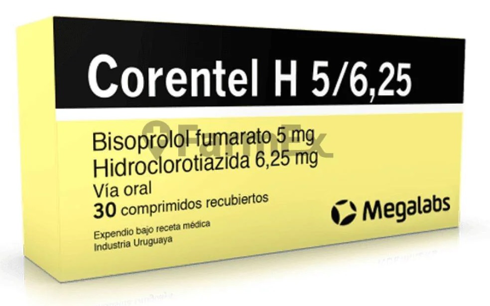 CORENTEL H5/6,25 X 30TAB MEGALAB