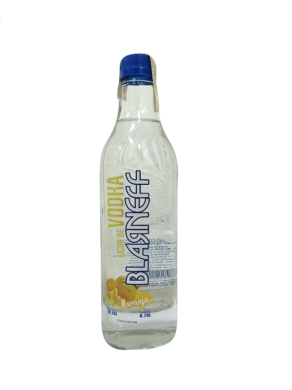 VODKA  BLARNEFF 0,70LT NARANJA
